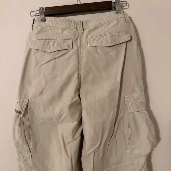 Aritzia TNA Supply Cargo‎ Pant 90s Y2K Baggy Loose Cargo Pant 100% Cotton Size 2 - Image 9