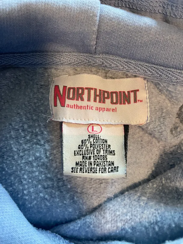 Northpoint periwinkle hoodie Purple Size L - Image 3