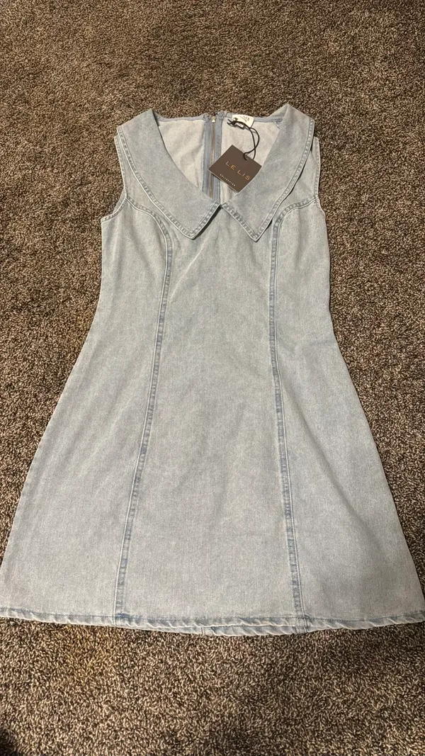 denim dress Blue - Image 2