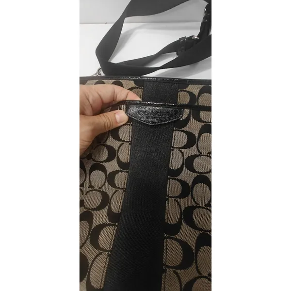 Vintage Black Coach cross body - Image 3