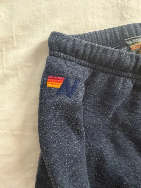 Neon Navy Aviator Nation Sweatpants - Image 2