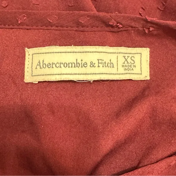 Abercrombie & Fitch Maroon Bodysuit (XS) - Image 3