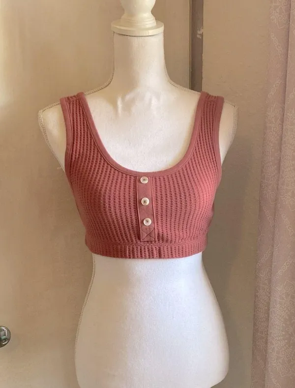 Waffle Knit Bralette - Image 4