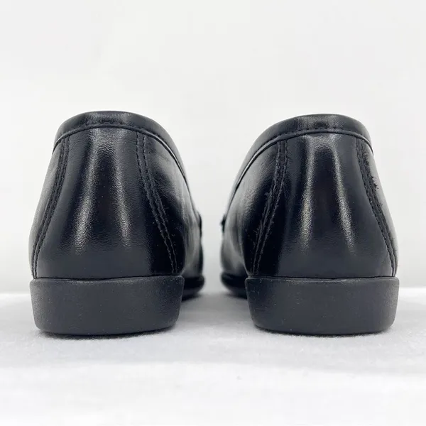 SAS Softie Black Leather Tassle and Kiltie Slip On Loafers 0073-013 Size 10 N - Image 5