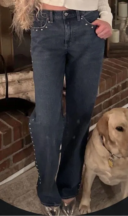 Abercrombie Studded Jeans - Image 2
