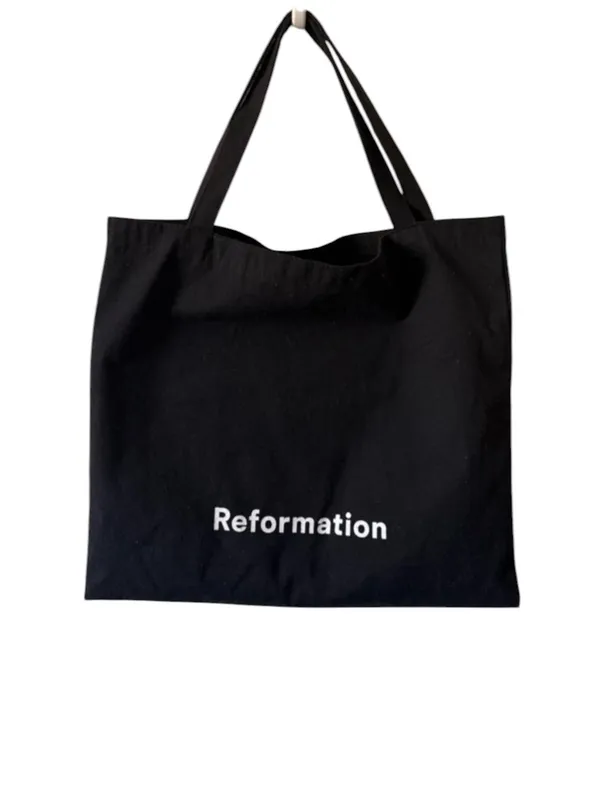 Reformation Tote Bag Black - Image 4