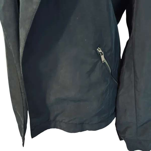 Calvin Klein Jeans Size XL Black Blazer Bolero Jacket Short Pockets Open Front - Image 3
