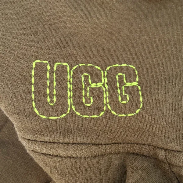 UGG Abbi Half Moon Sleeve‎ Zip-Up Hoodie Size Small EUC - Image 7