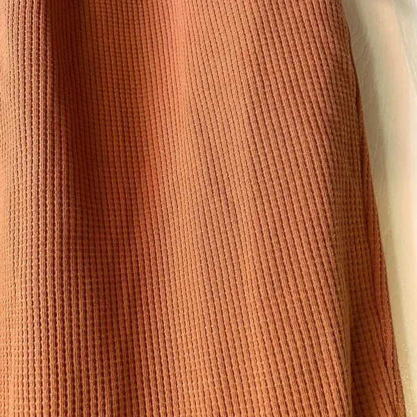 Free People Beach Sloanne Mini Dress Turtleneck Mini Waffle knit - Image 7