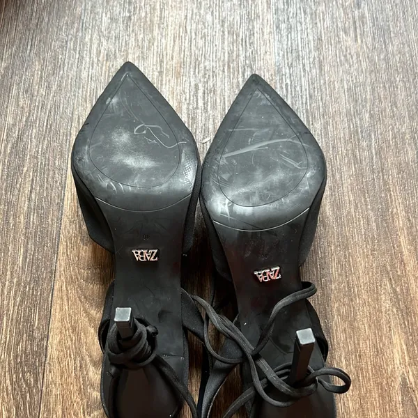 Zara Jeweled Heels - Image 6