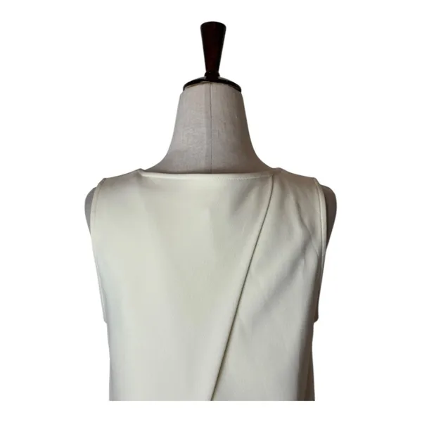 Rag & Bone Shirt Women XS Ivory Almond Harper Split Back‎ Top Streetwear NWOT - Image 6