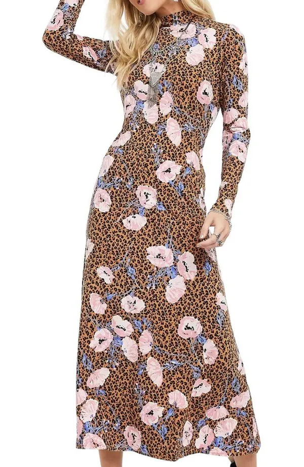 Free People Retro Romance Midi Dress - Image 4