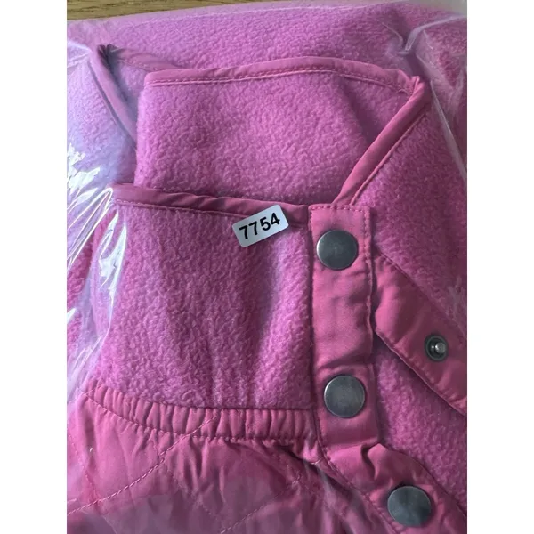J. Crew Sweatshirt Women Size Large‎ Quilted Sherpa Fleece Snap Pullover Preppy - Image 13