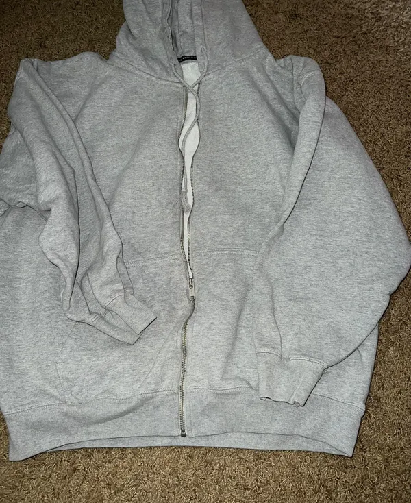 Brandy Melville Christy Zip Up Hoodie - Image 3