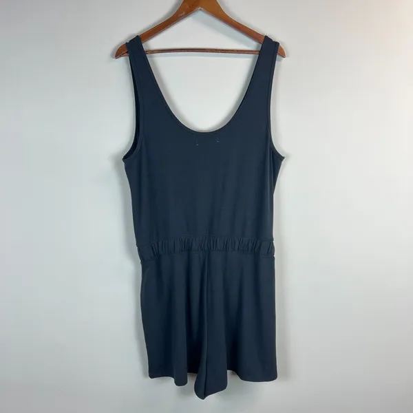 Abercrombie & Fitch Romper Womens‎ XLT Black Elastic Drawstring Waist Shorts A&F - Image 6