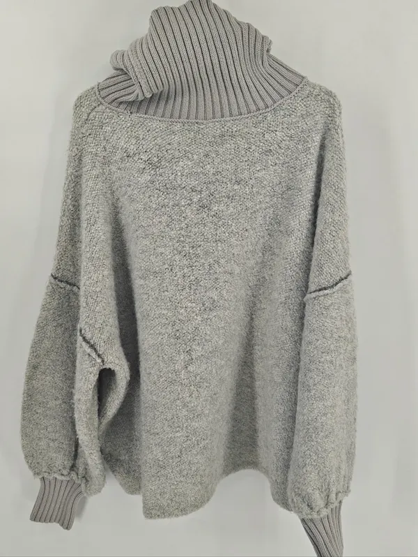 Free People‎ Milo Pullover sweater Size M - Image 3