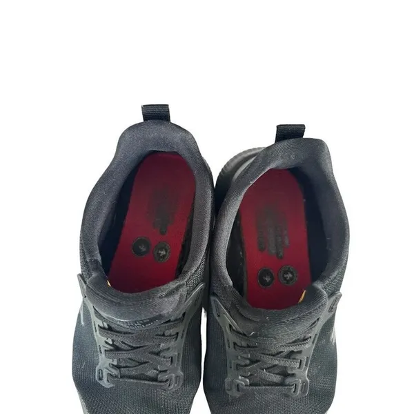 Skechers Women's Size‎ 5 Slip Resistant Work Shoes Black Lace Up Sneakers Mesh - Image 6