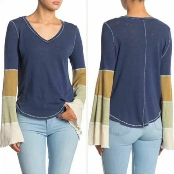 ‎NWT Free People Spread your wings shirt size XS - Image 2
