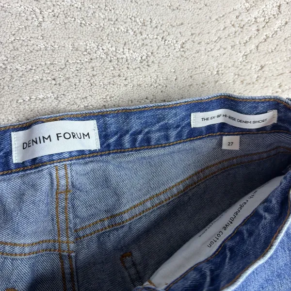 Women's Denim Forum 27 Ex-Boyfriend Hi Rise Cut‎ Off Short - Image 2
