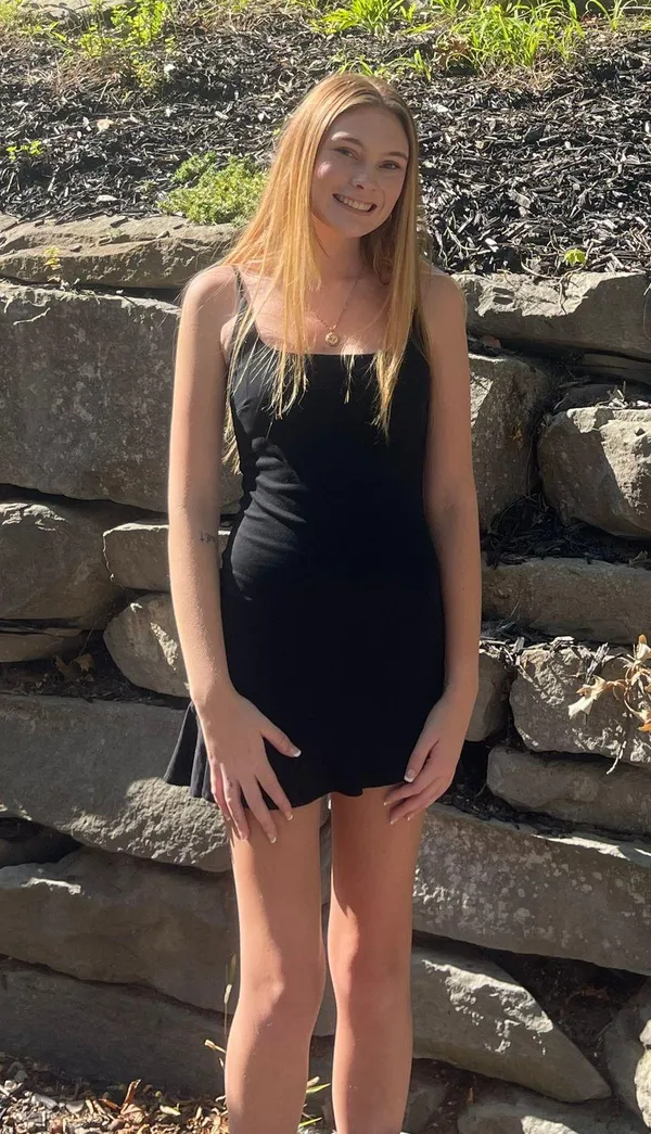 Kiribati Mini Dress Black - Image 3