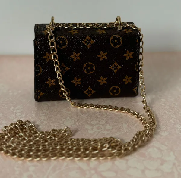 Mini Crossbody Bag Brown - Image 3