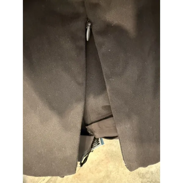 Future Collective Women's Brown High Rise Straight Leg Twill Dress Pants 2 29" - Image 9