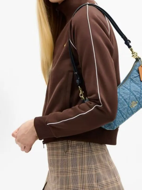 coach Caitlin Shoulder Bag With Quilting cdz89 - Image 11