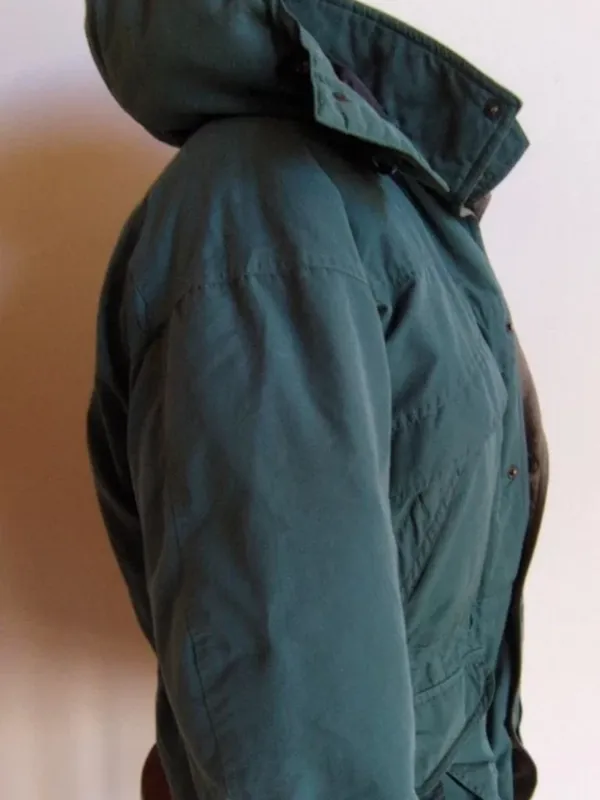 Women's Small - The North Face Goose Down Green Puffer Parka Warm Jacket - Image 4
