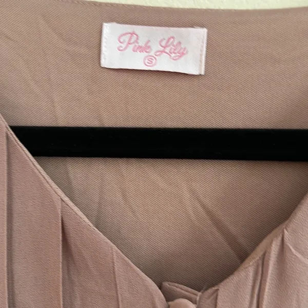 Pink Lily | Long Sleeve Romper/Dress - Image 6