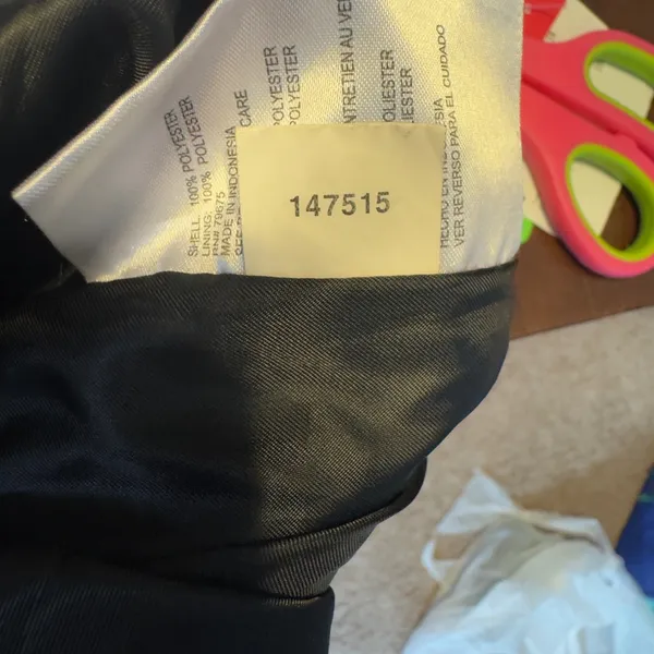 1545 | Michael‎ Kors Hooded Anorak Rain Jacket Gold Hardware Black Womens S - Image 10