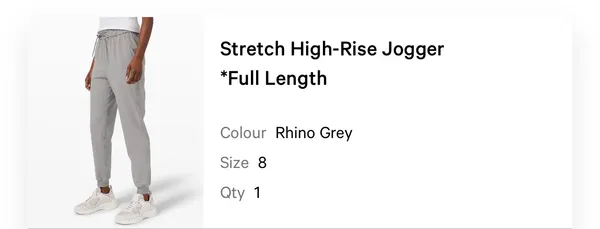 Lululemon Joggers - Image 3
