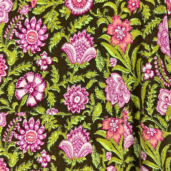 J Jill Maxi Dress XS Floral Brown Pink Boho Forest Fairy Cottagecore Earthy‎ - Image 2
