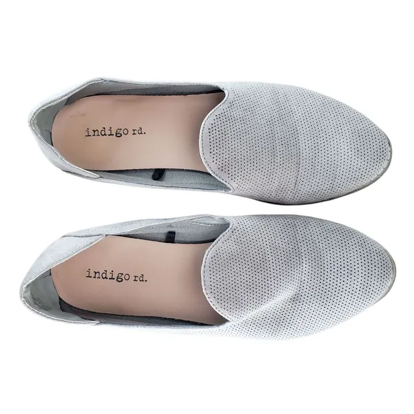 Indigo Rd Slip On Loafers Womens 7.5 Suede Shoes Boho - Image 5