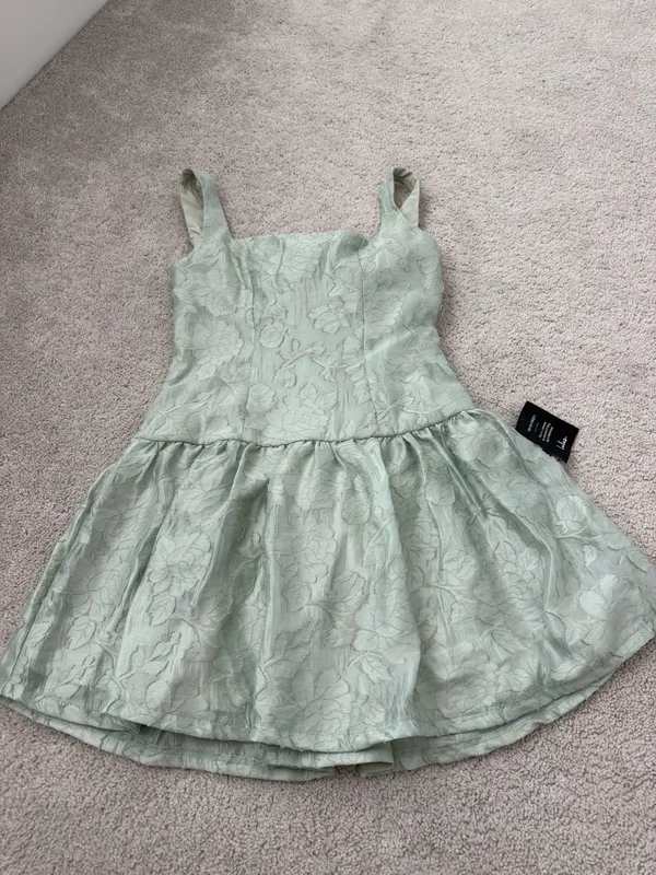 Lulus Jacquard Dress - Image 5