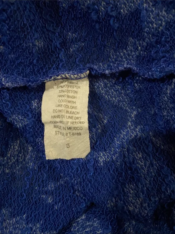 Y2K Y2K Retro Doll blue lightweight sweater size small - Image 4