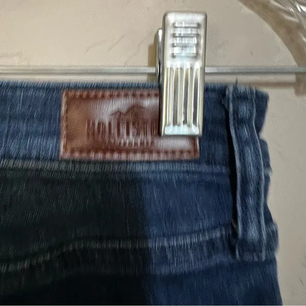 Hollister High Rise Flare Raw Hem Denim Jeans‎ - Image 11