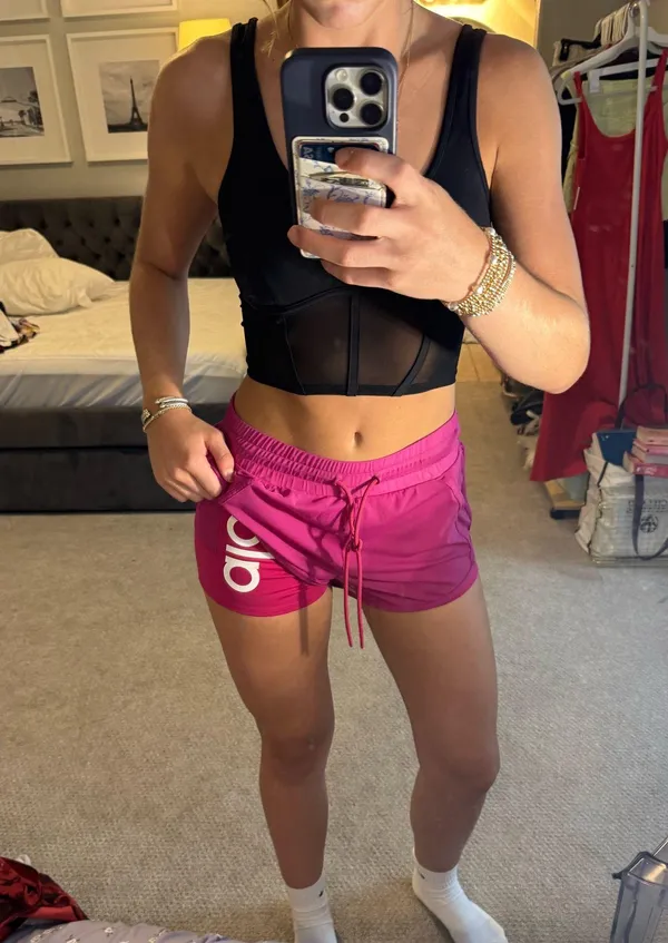 Alo shorts Pink Size XS - Image 2