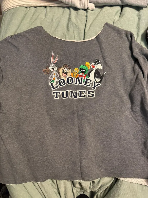 Oversized sweatshirt Gray Size XL - Image 2