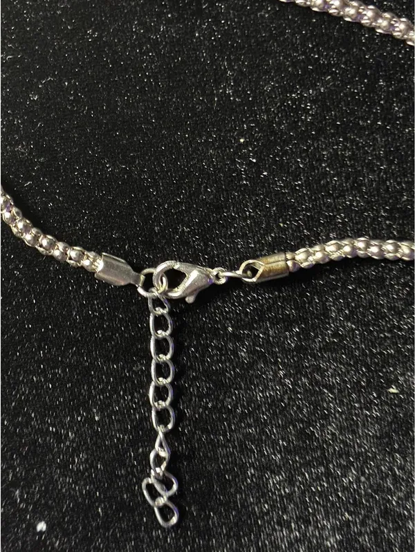 Vintage Necklace Trinity Broadcasting Network Cross Dual Tone Pendant - Image 6