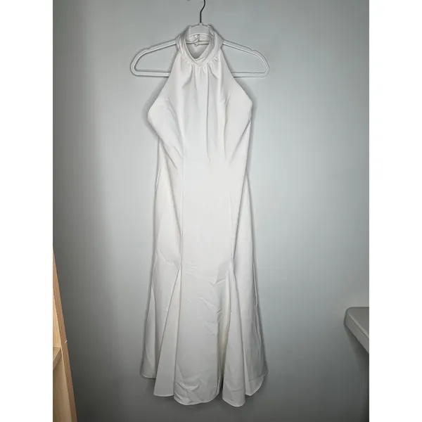 Milly Penelope Open Back Midi Dress Size 2 - Image 3