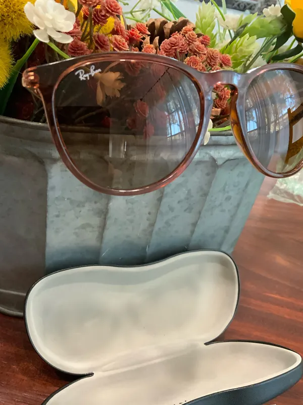 Authentic Ray-Ban sunglasses featRay-Ban Sunglasses with Case and Cleaning Cloth - Image 3