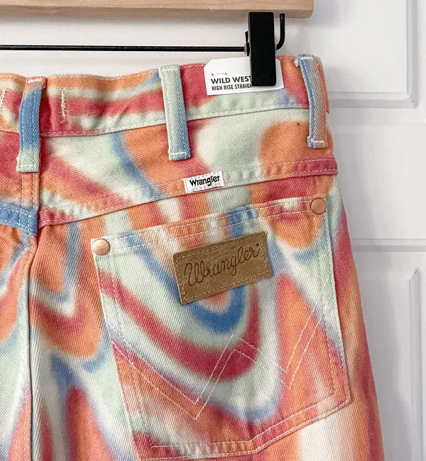 Nwt Wild West 603 Wave Jean Rainbow Energy - Image 5