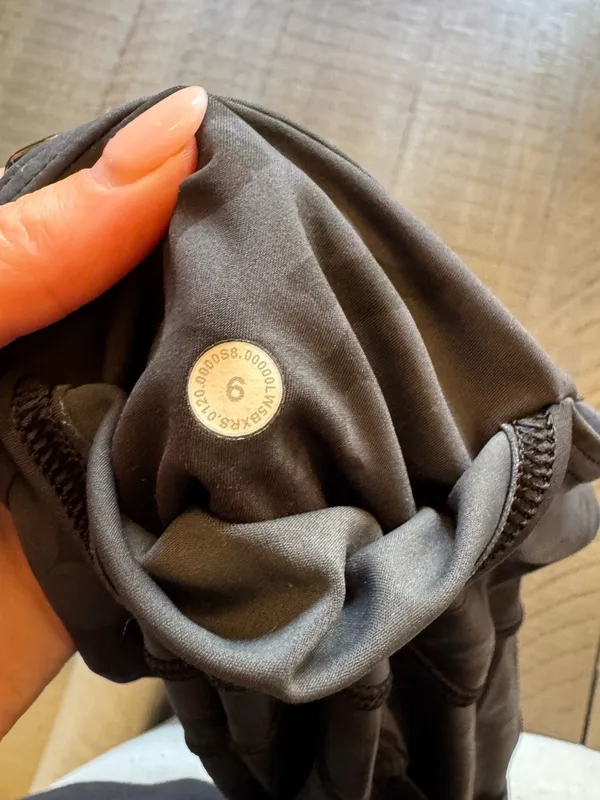 Lululemon Black Camo High-Rise Leggings - Image 3