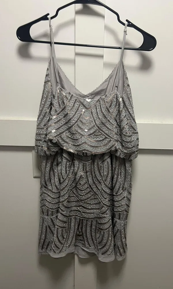 Boutique Dress Silver - Image 3