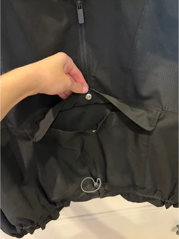 Old Navy Black Quarter Zip Pullover - Image 4