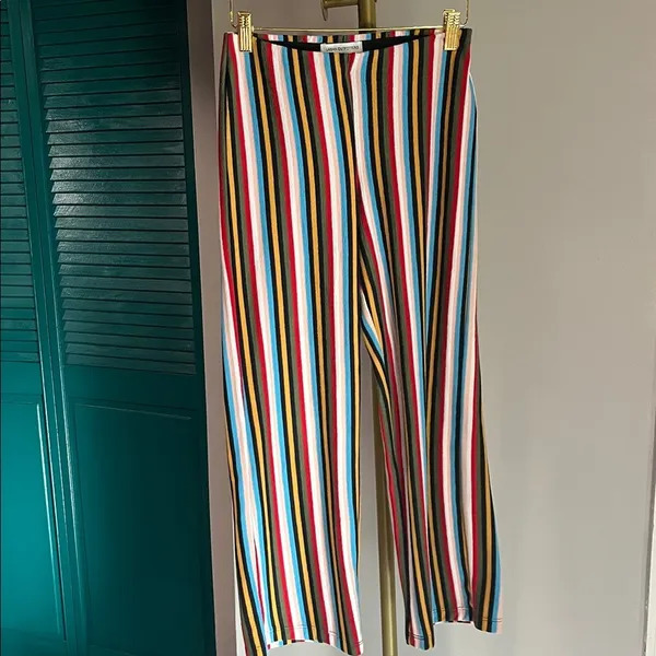 Urban Outfitters Striped Wide Leg Cropped Pants – XS | Retro Statement - Image 6