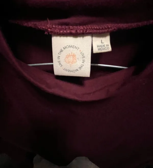 Turtleneck Crop Top Size L - Image 2