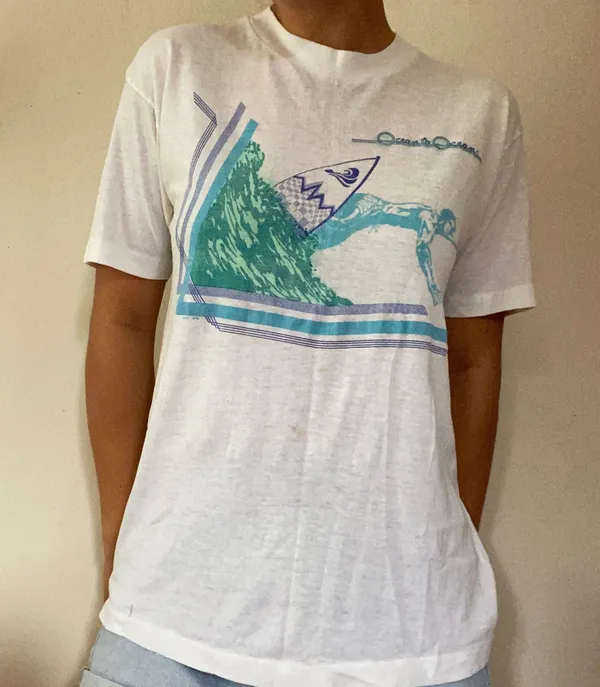 Vintage Ocean to Ocean Graphic Tee - Image 2