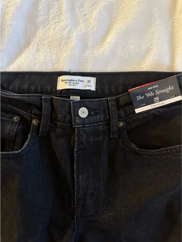 Abercrombie Jeans Mid-Rise 90s Straight - Image 3