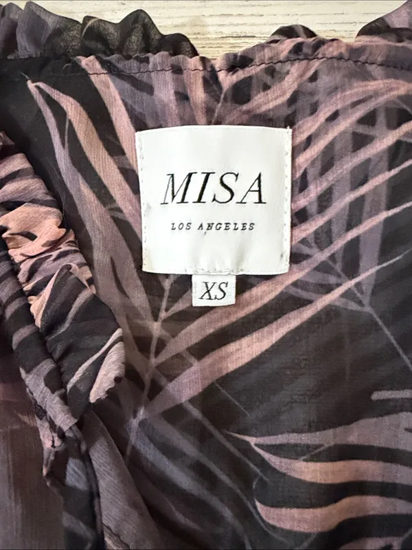 Misa Los Angeles Lilian Dress in San Miguel Palm Size XS - Image 10